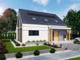 Projekty domów energooszczędnych z fotowoltaiką, EKO, OZE